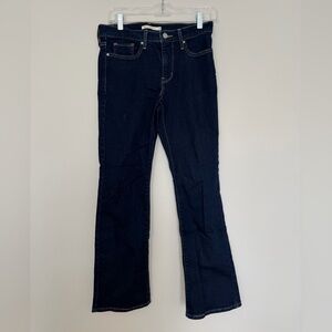 Levi's 315 Shaping Dark Blue Flare Women's Bootcut Jeans